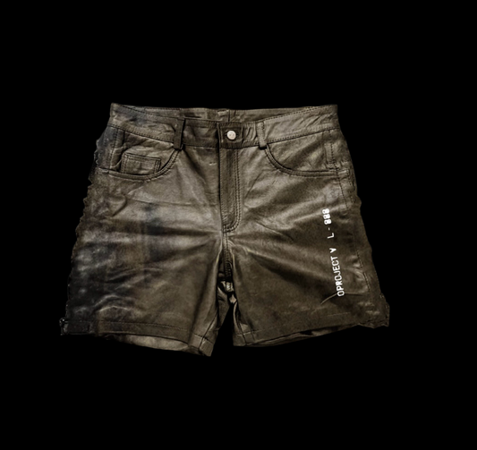 VINTAGE LEATHER SHORTS